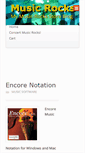 Mobile Screenshot of music-rocks.com